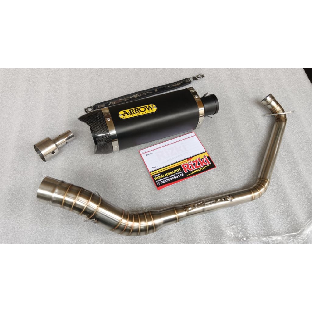 Jual KNALPOT R25/MT25 ORIGINAL RJK57 RACING arraw | Shopee Indonesia