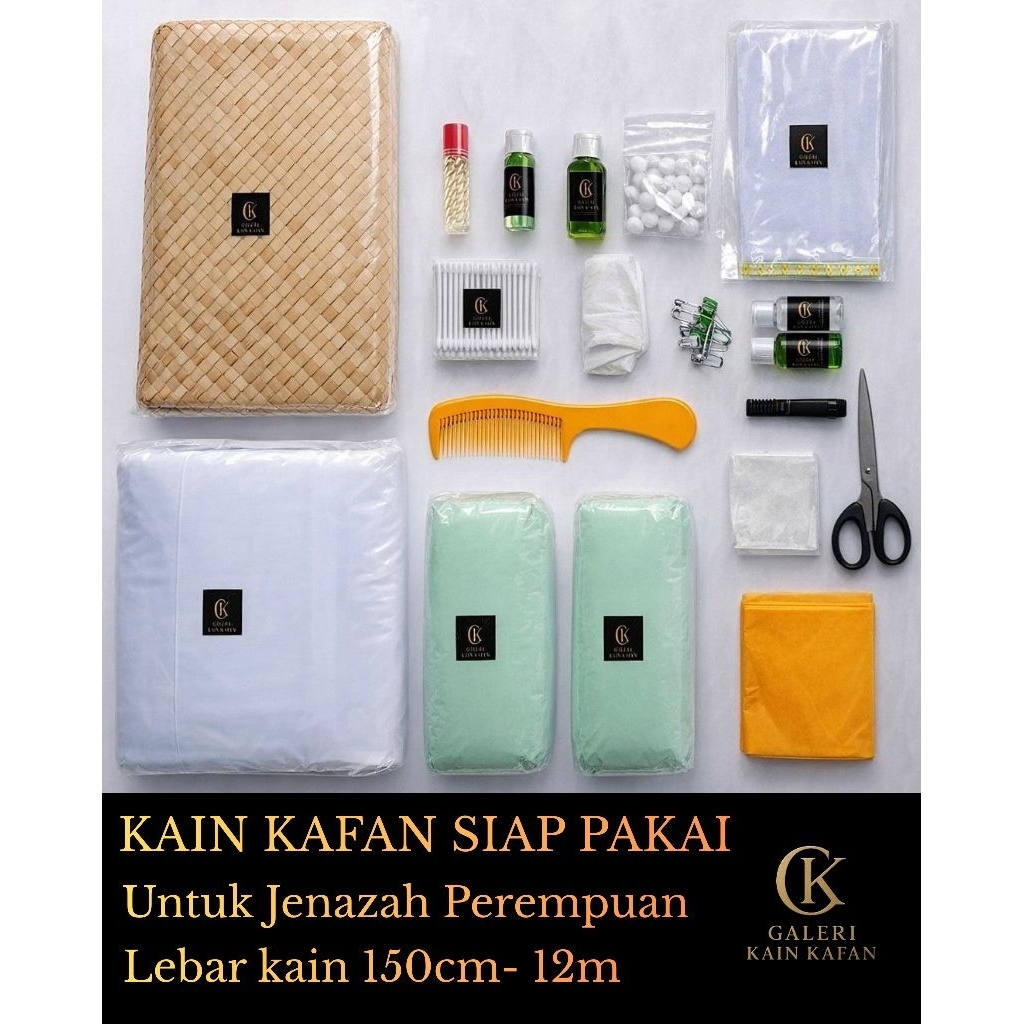 Jual Kain Kafan Jenazah Wanita TERLENGKAP se-Indonesia Kualitas kain ...