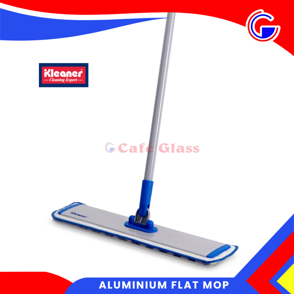Kleaner Aluminium Flat Mop 45Cm / 60Cm - Alat Pel Lantai Aluminium Anti Karat - Gsa019 - Gsa020
