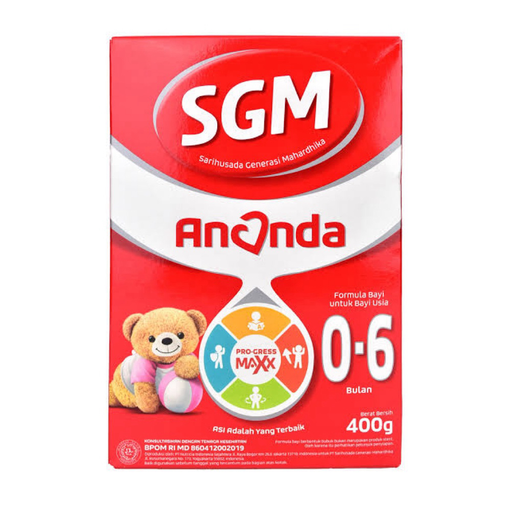 Jual SGM ANANDA 1 (0-6 BULAN) 400G | Shopee Indonesia