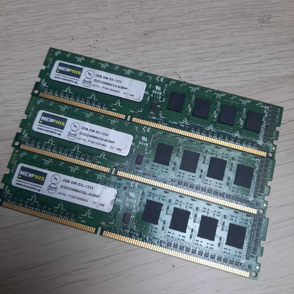 Jual Memphis RAM DDR3 2GB PC 10600 DDR3 PC3-10600 RAM Komputer Longdim ...