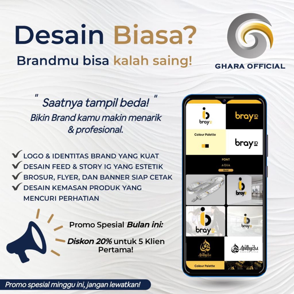 (PREMIUM) - JASA DESAIN LOGO PROFESIONAL FREE REVISI SAMPAI PUAS BY REQUEST - ORIGINAL 100% - HARGA MURAH HASIL MEWAH