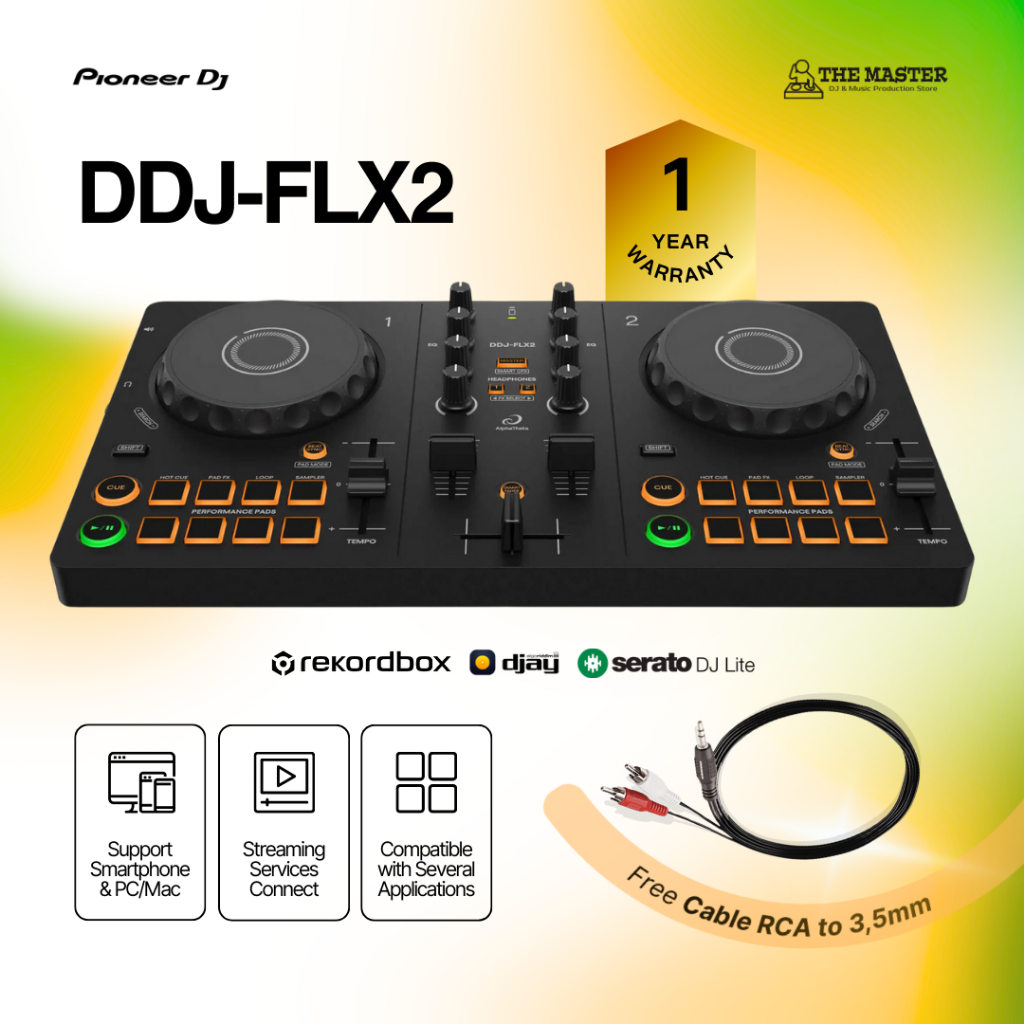 DDJ FLX2 Pioneer DJ AlphaTheta DDJ-FLX2 DJコントローラー AlphaTheta