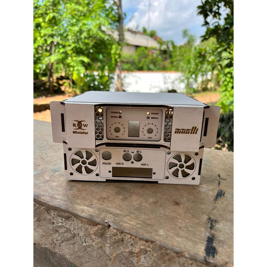 Jual BOX POWER MINI RDW| Box Ampli Mini Triplek 3mm Laser Cut Presisi ...