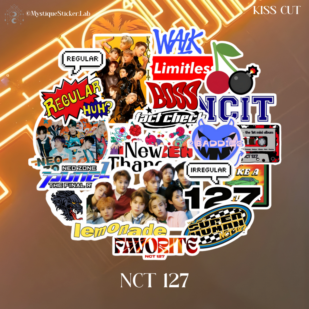 Jual [READY] Sticker NCT 127 Pack | 23 Pcs | Kertas A6 | Vinyl Glossy ...