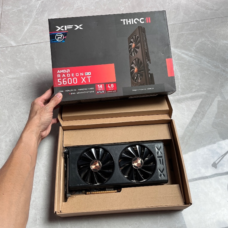 Jual XFX Radeon RX 5600 XT 6GB GDDR6 THICC II Pro | Shopee Indonesia