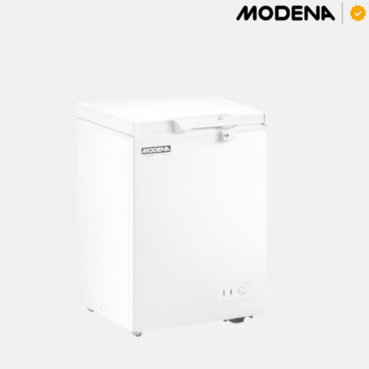 Jual Modena Chest Freezer 116L MD 0111 MAWH | Shopee Indonesia