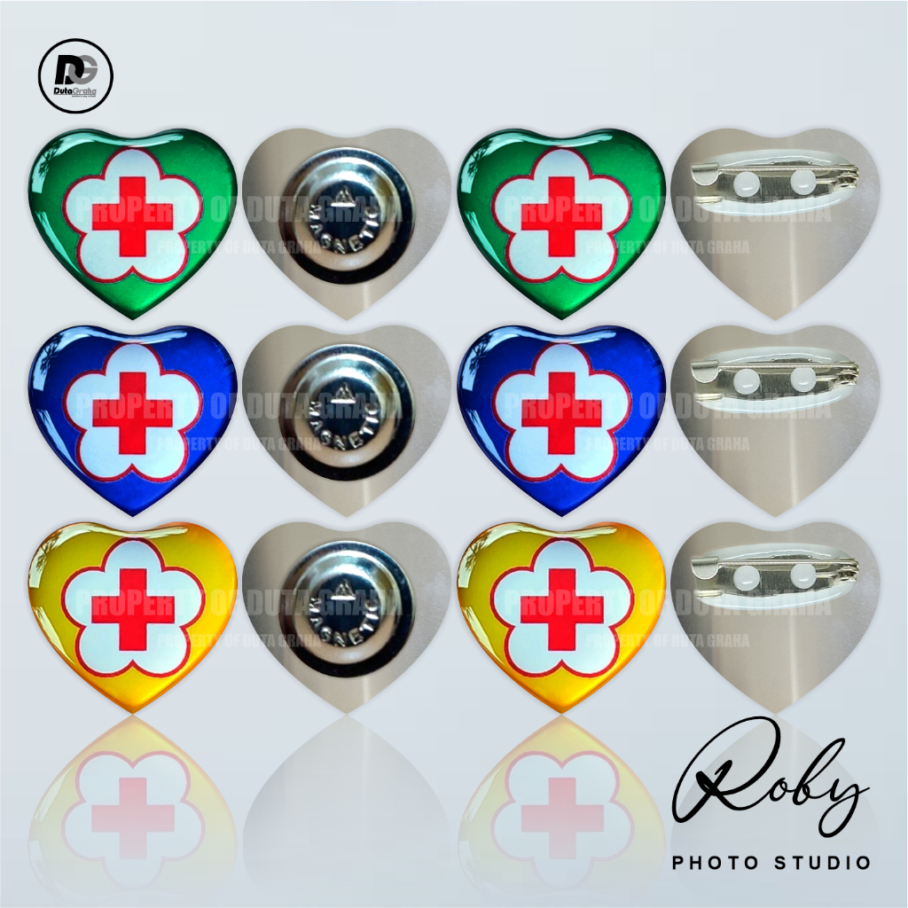 Jual [PIN RESIN] PMR LOVE TINGKATAN MAGNET PENITI Pin Bros Aksesoris ...