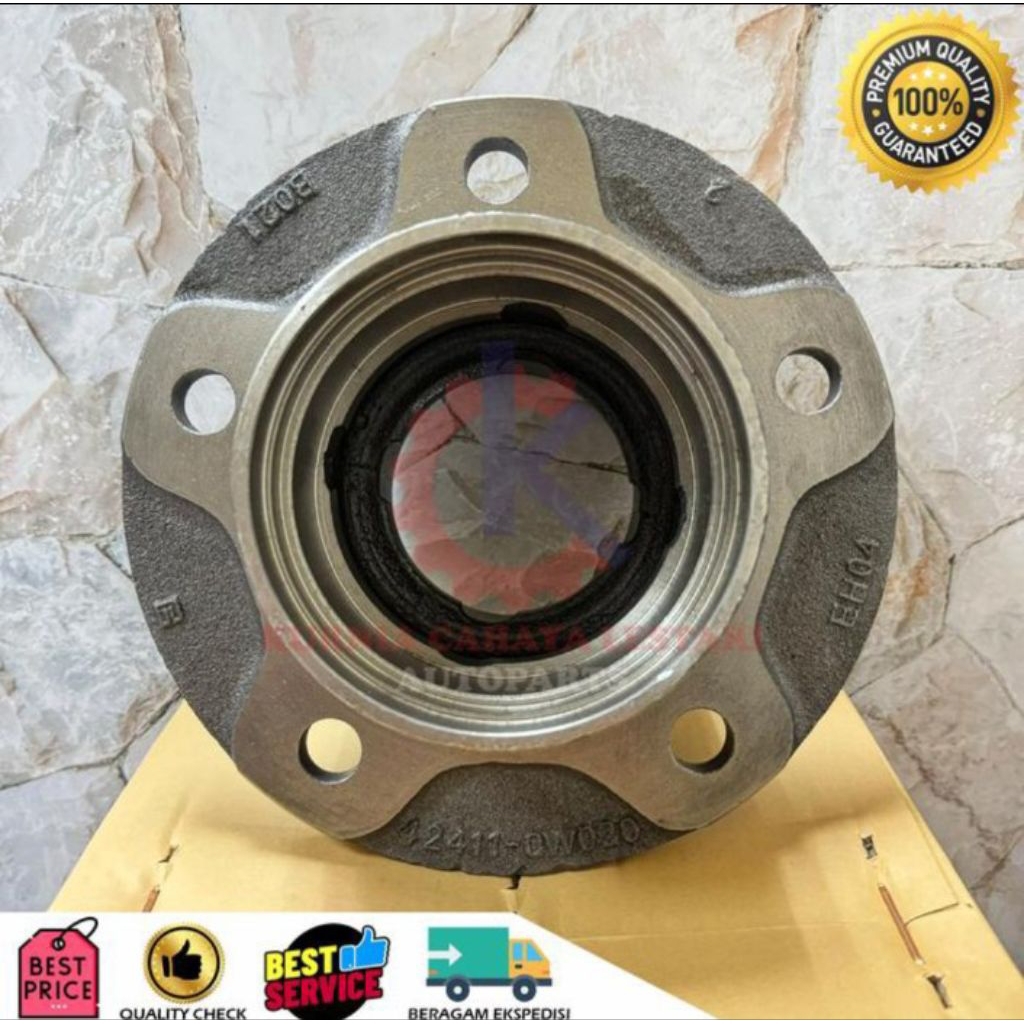 Jual wheel hub rear nap roda belakang ht125 ht130 original japan ...