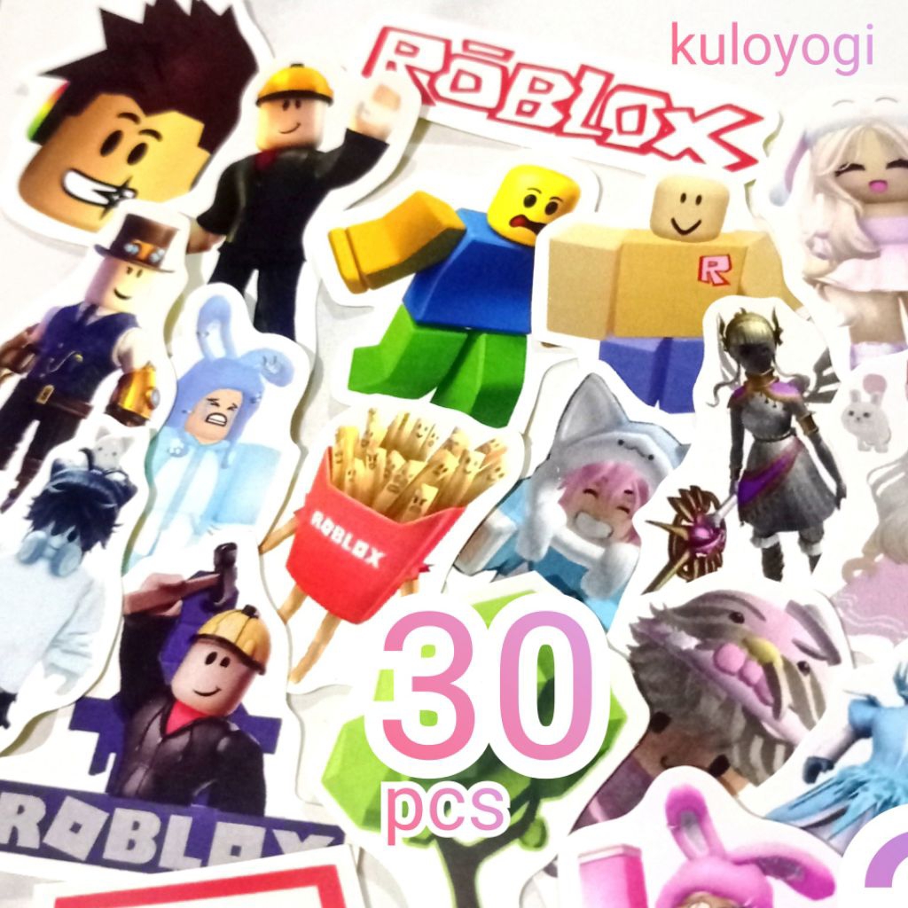 Jual Stiker Roblox 30 pc Roblox Avatar Sticker Set | Shopee Indonesia