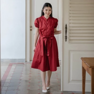 Beatrice Clothing Caroline Dress Pakaian Wanita Dress Wanita