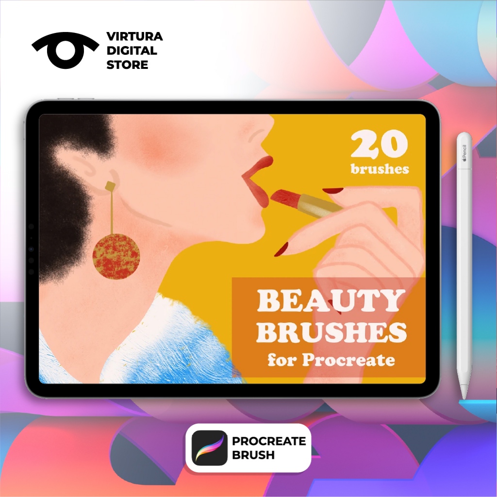 Jual Procreate Brush Beauty Brushes by Biso Studio PB00089 | Shopee ...