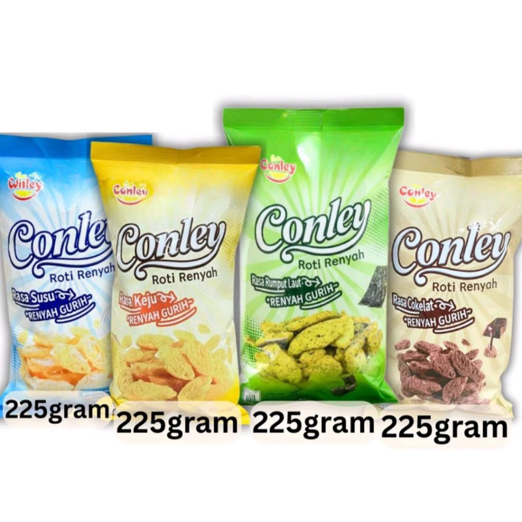 Jual Conley Roti kering Renyah Gurih 225 gr | Shopee Indonesia