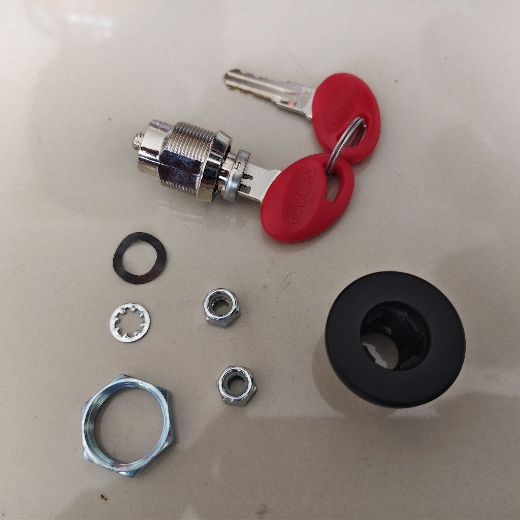 Jual Shad Lock Kit + Key - Kunci Shad SH48 SH58X SH59X - Spare Parts ...