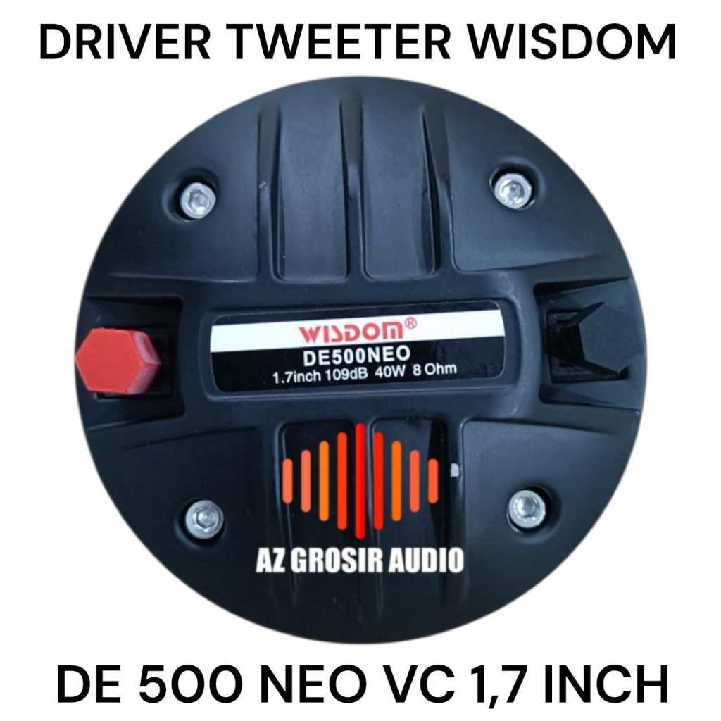 Jual driver Tweeter wisdom de500 neo tweeter de 500 neo tweeter wisdom ...