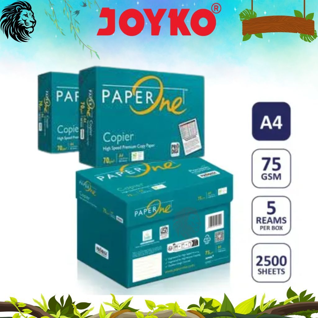 Jual (Instant)Kertas HVS Putih A4 75Gr (5 Rim) PaperOne | Shopee Indonesia