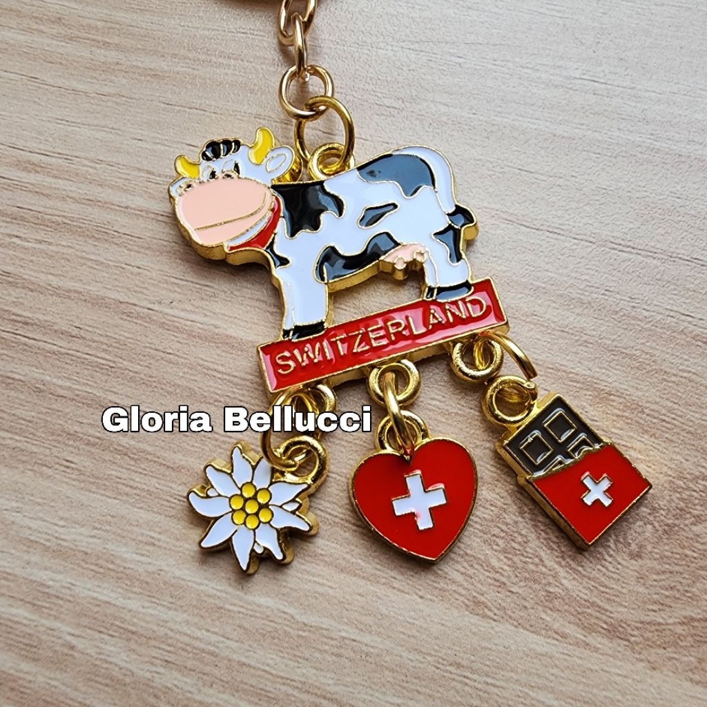 Jual gantungan kunci swiss zurich souvenir keychain oleh oleh ...