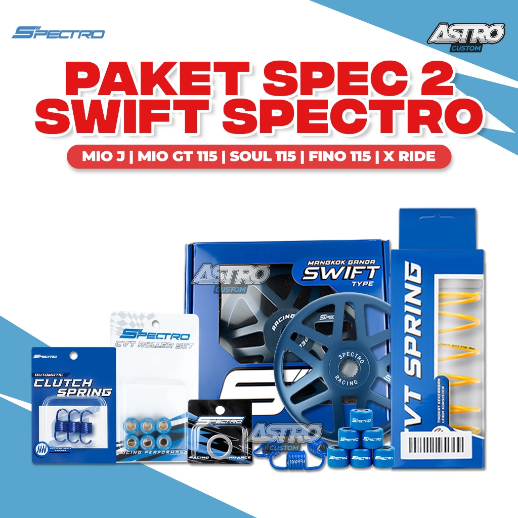 Jual Spectro Paket Spec 2 Swift Mio J Fino Xride Soul GT Mio GT 115 ...