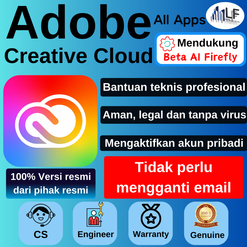 Jual Aktivasi Cepat | Adobes Photoshop Asli | AI | Pembaruan Terbaru ...