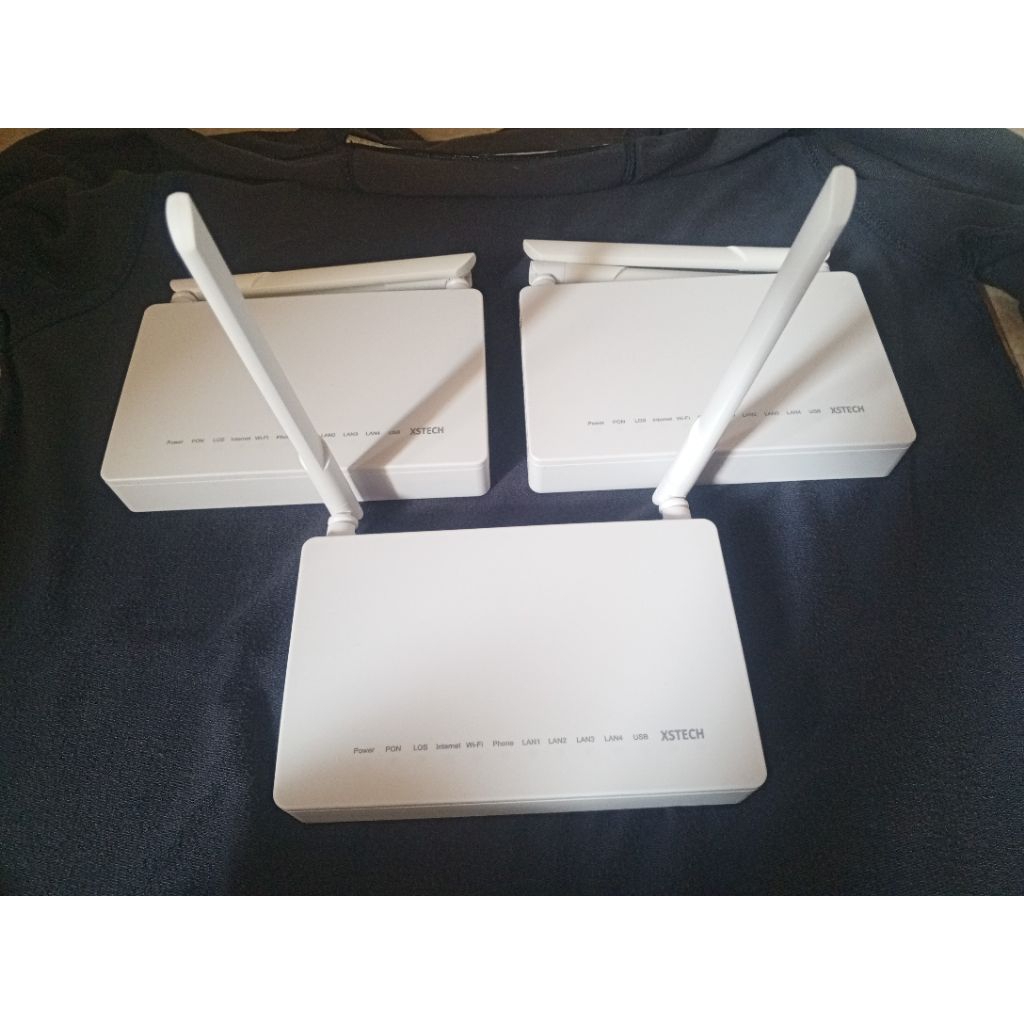 Jual Router Xstech Xpon Ont XSF609 port biru (unit dan adaptor ...