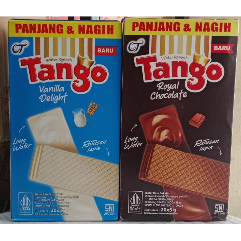 Jual Tango Wafer Box Isi 20 Pcs - Rasa Strawberry Vanila Cokelat ...