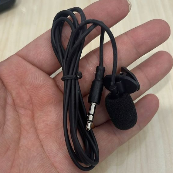 Jual Mini Microphone Alat Rekaman Mic Clip On Jepit Universal dan Audio ...