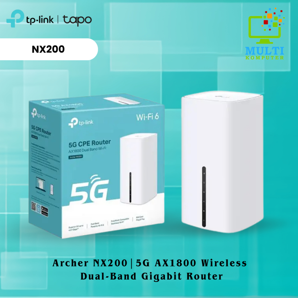 Jual TP-Link Router Archer NX200 / AX1800 | 5G | Dual-Band Gigabit ...
