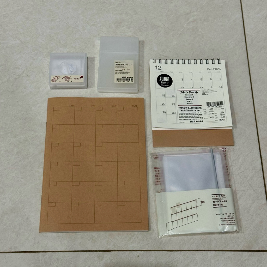 Jual [READY STOCK] MUJI STATIONERY // NOTEBOOK // CABLE STORAGE // MUJI ...