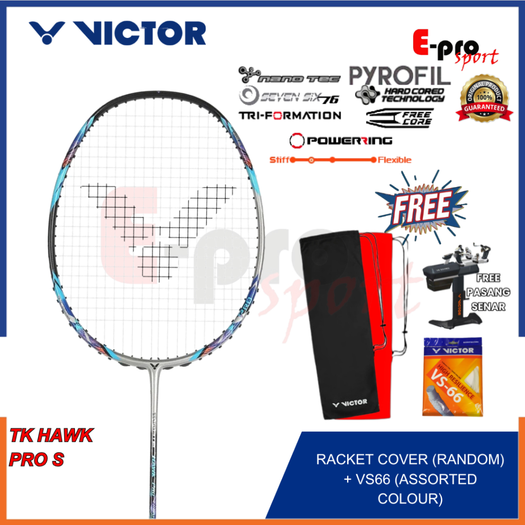 Jual Raket Badminton Victor Thruster K Hawk Pro S / TK Hawk Pro / TK ...