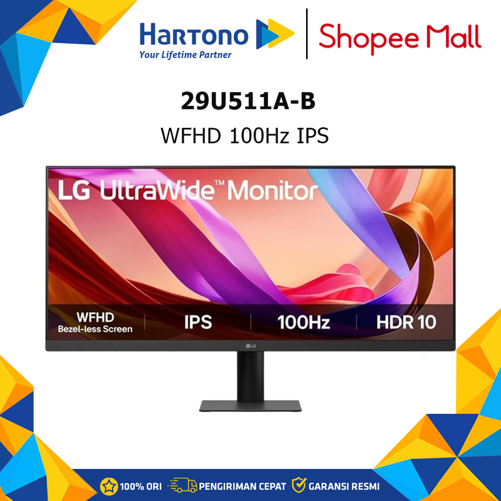 Jual LG 29 Inch UltraWide 21:9 WFHD (2560x1080) IPS Display 29U511A-B ...