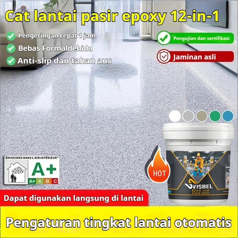 Jual 24 Jam Pengiriman-Cat Lantai Pasir Epoksi Self Leveling Anti Air ...