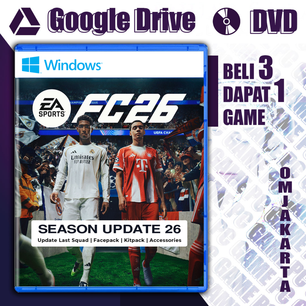 Jual FC26 Last Update | Offline Mode Game PC | Shopee Indonesia