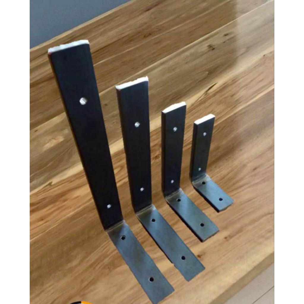 Jual Bracket Rak Dinding Ambalan Besi Siku Ukuran 10 x 10 cm | Shopee ...