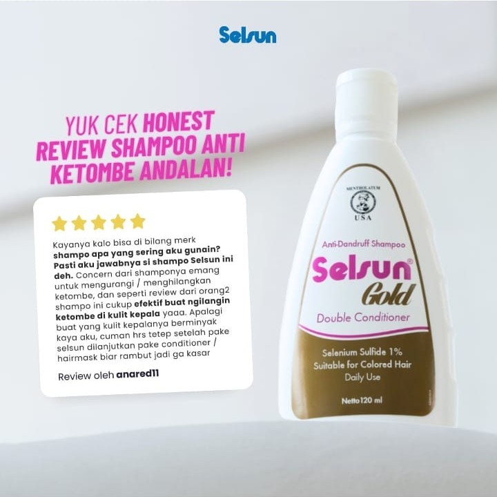 Selsun Gold Shampo Ketombe