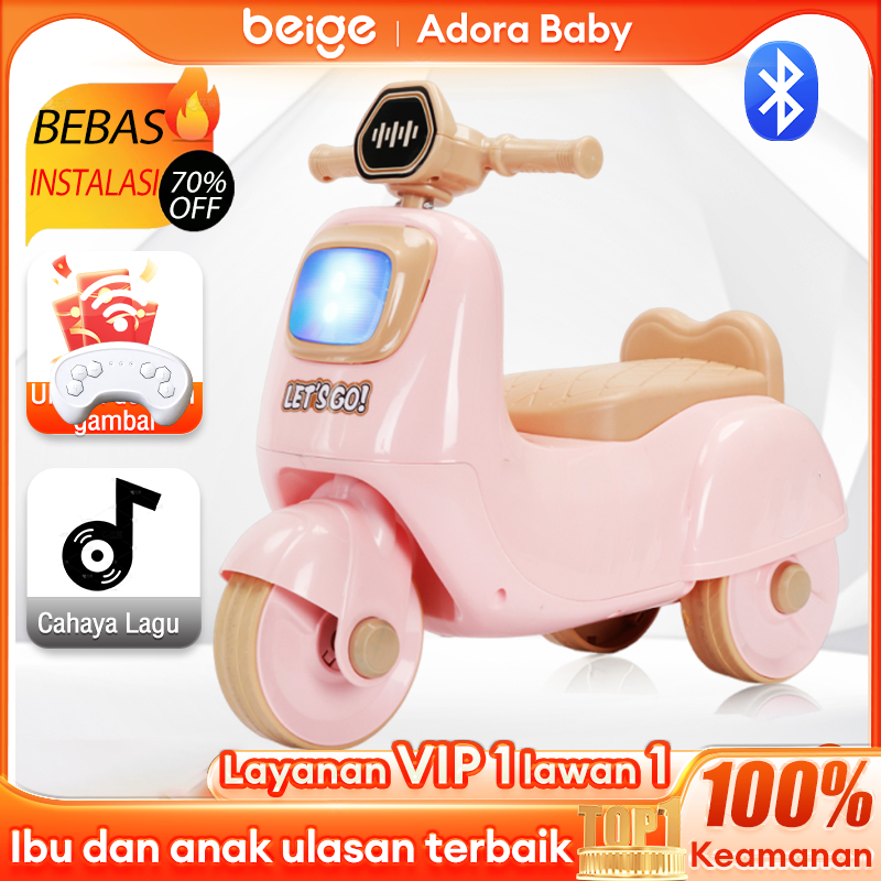 Jual Sepeda Balance Anak 2-6 Tahun Bike Motor Bayi Licin & Aman Hadiah ...