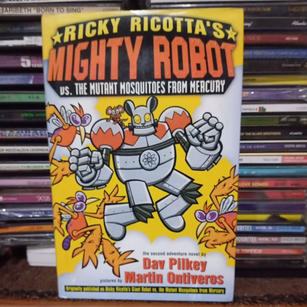 Jual mighty robot vs the mutant mosquitoes from mercury Ricky ricottas ...