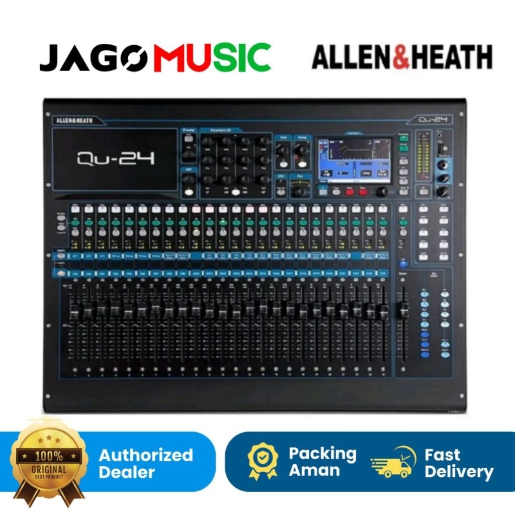 Jual Allen & Heath Qu-24 24-Channel Digital Mixer Allen&Heath QU24 ...
