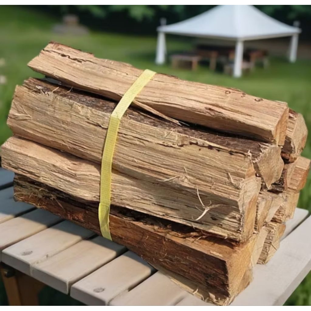 Jual kayu bakar api unggun / buat apapun per ikat 15 batang | Shopee ...
