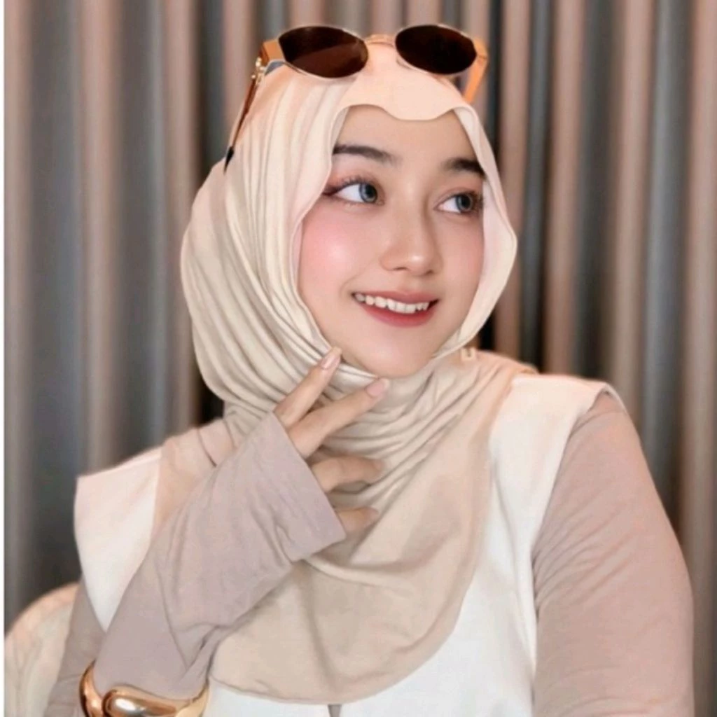 Hijab Instan Bergo Huma M Cooltech 4 Model