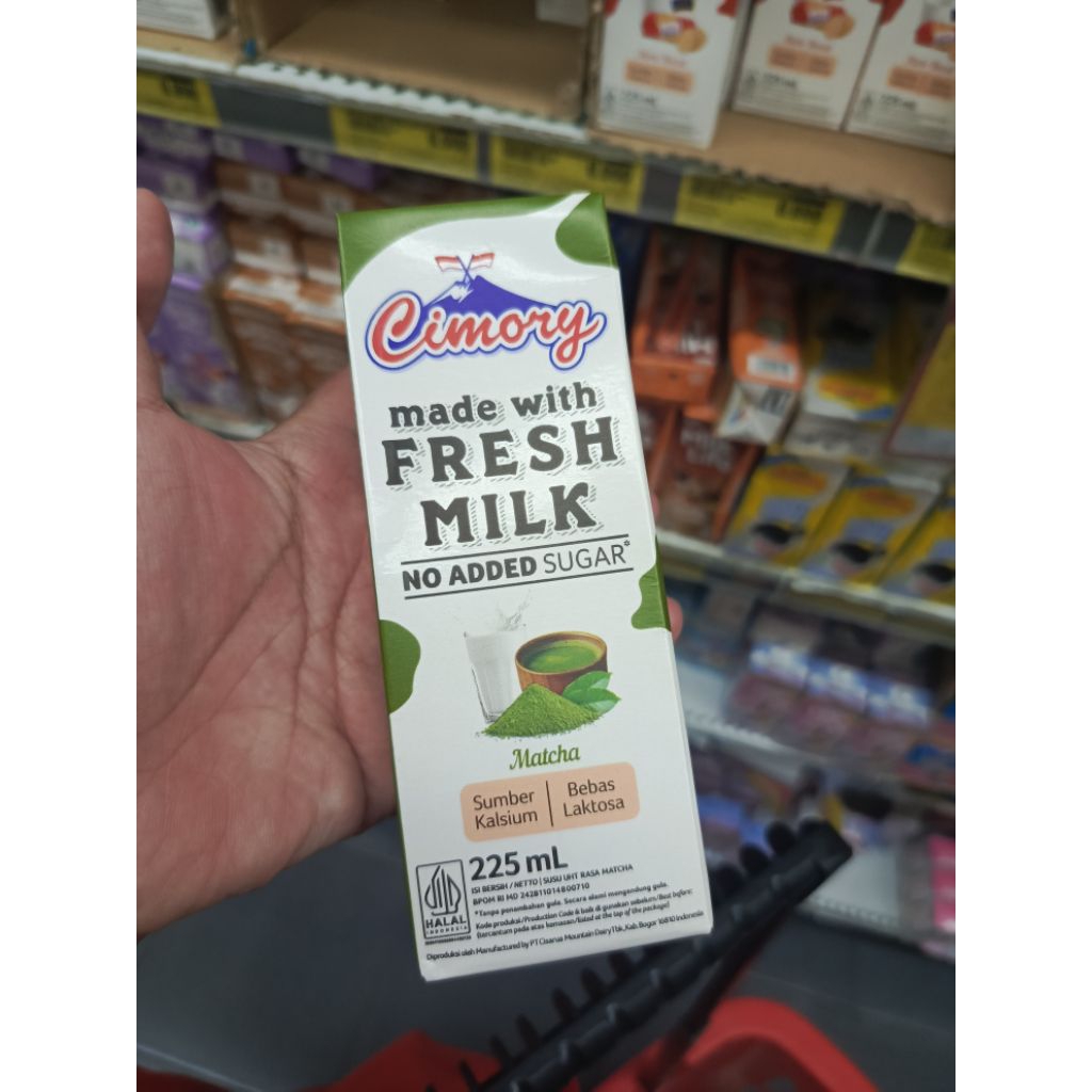 Jual Cimory Fresh Milk Matcha 225ml – Susu Segar Rasa Matcha No Added ...