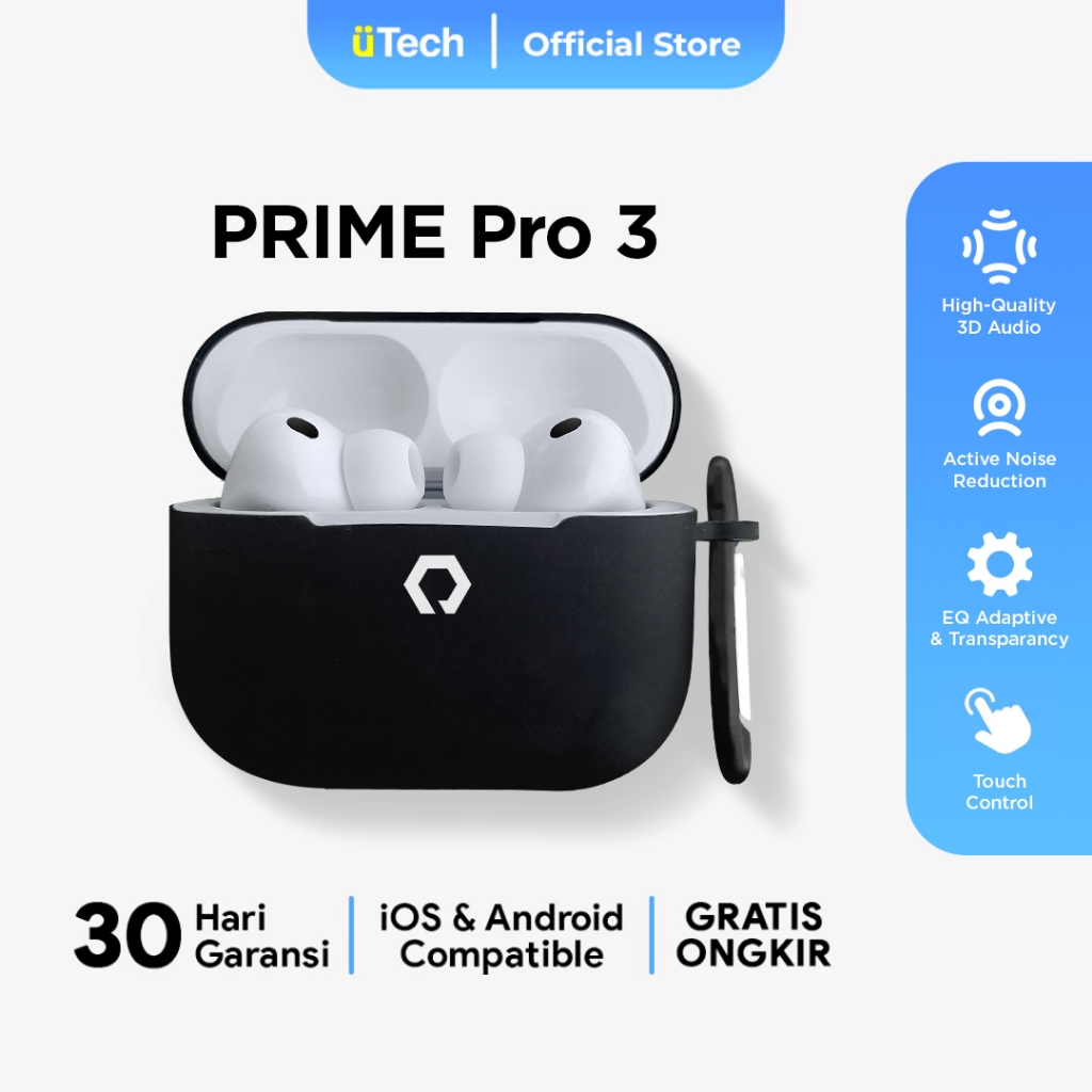 Jual [NEW RELEASE] uTech ThePods PRIME Pro 3 ANC – Active Noise ...