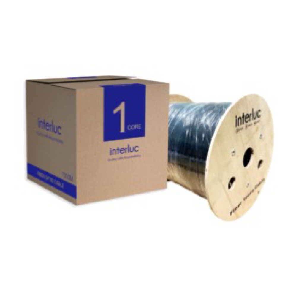 Jual kabel Fo 1 core 3 seling dropcore 1000m interluc kabel fiber optik ...