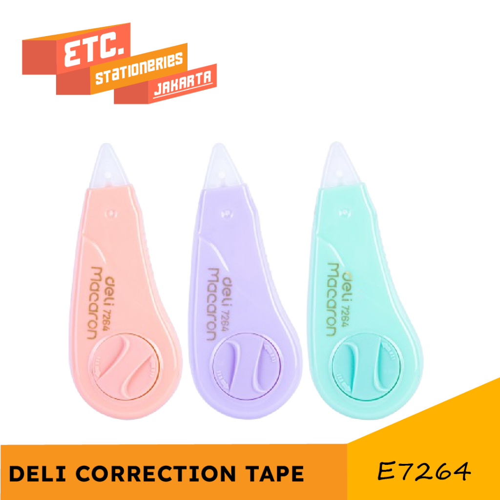 Jual DELI Correction Tape / Tip X Kertas [E7264] | Shopee Indonesia