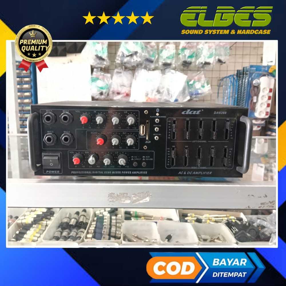 Jual AMPLI MIXER DAT DA 6288 ampli karaoke DAT | Shopee Indonesia