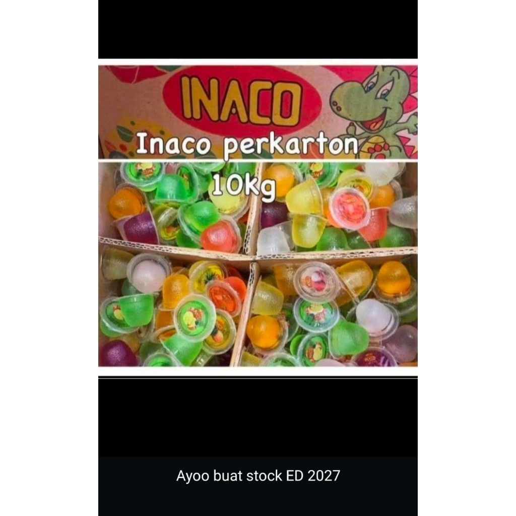 Jual inaco jelly 10kg ready rasa mix | Shopee Indonesia