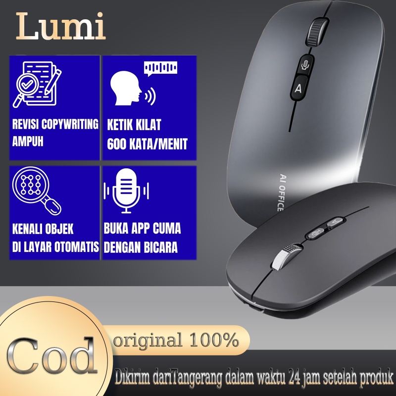 Jual MICLINK RULINK MR08 Mouse AI Cerdas Voice Assistant ChatGPT ...