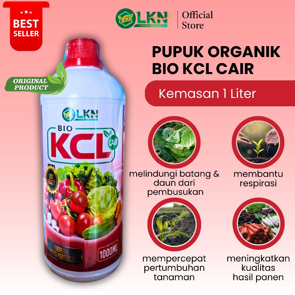 LKN Pupuk Cair Organik | pemicu pertumbuhan bunga