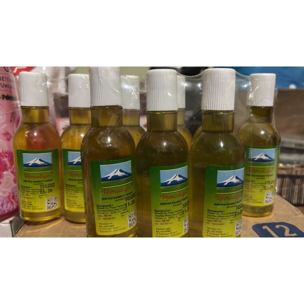 Jual HIMALAYA Minyak Rambut kemiri kuning 80ml | Shopee Indonesia