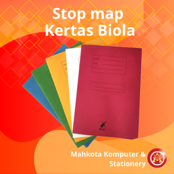 Jual Stopmap BIOLA 5002 Folio Buffalo 1 Pak Map Kertas Folder Arsip ...