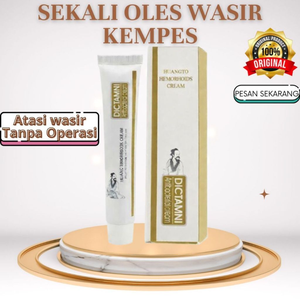 [2 PCS] DICTAMNI Obat Salep Wasir Ambeien Ambeyen Ambien Dictamni Herbal Paling Ampuh Original